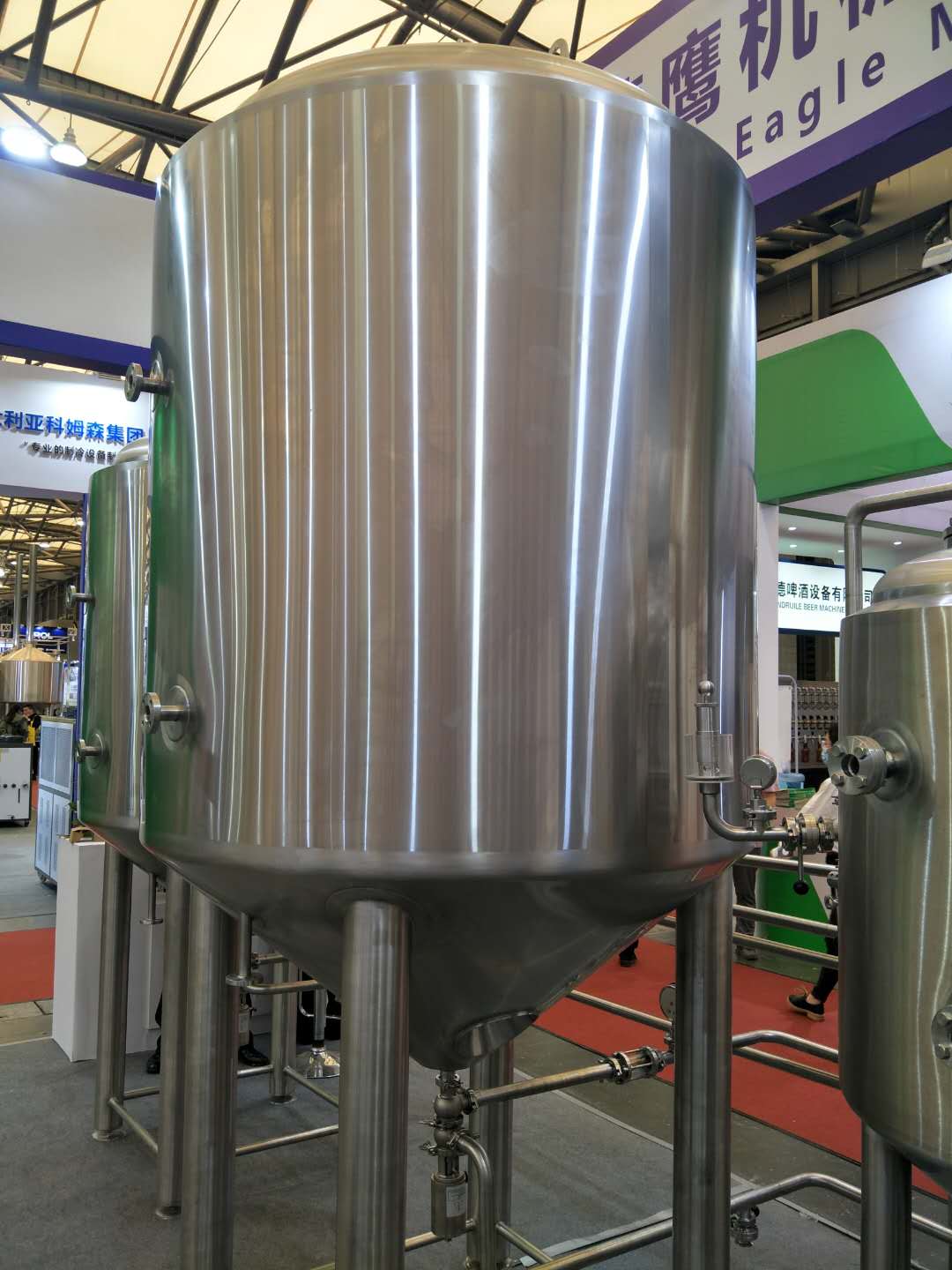 3 stages yeast breeding system and propagation equipment widely used in beer brewery from WEMAC 